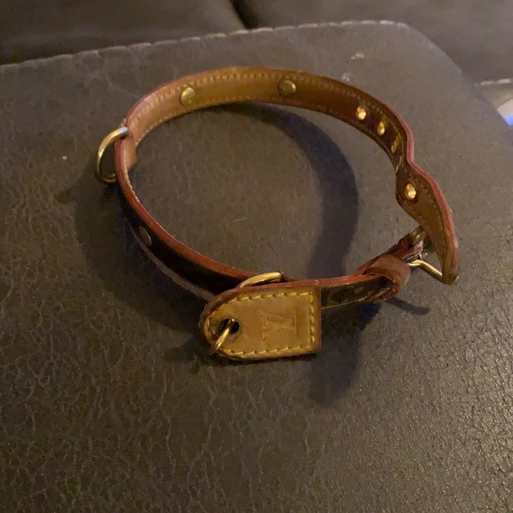 Louis Vuitton Dog Collar For Small Dog